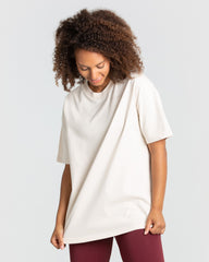 Comfort Oversized Short Sleeve T-Shirt | Sand